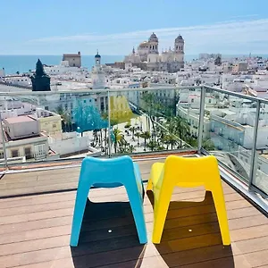 Skyline - Penthouse With 50m2 Private Terrace And Stunning Views Apartment Cadiz